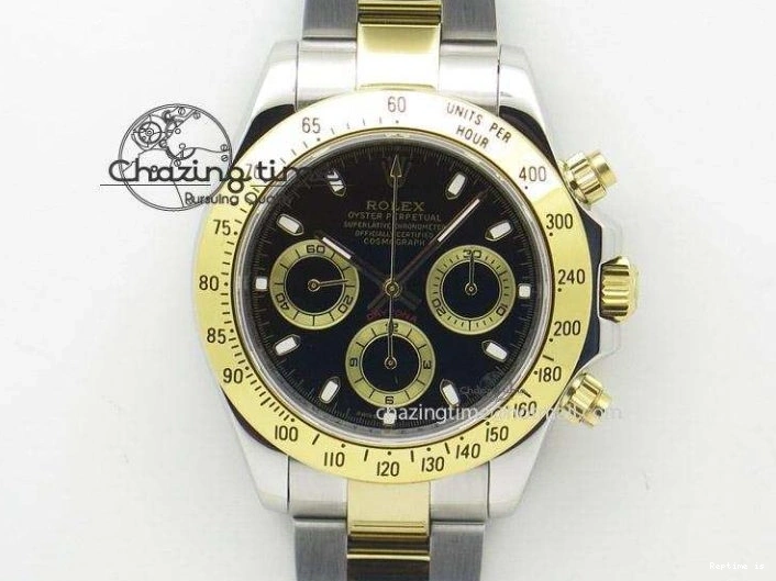 1218 Breathable Daytona 116519 SS TWF 1:1 Best Edition 904L Steel Black Diamonds Dial on Oysterflex Strap A 2413